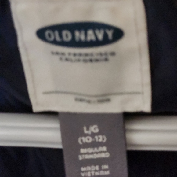 Girl blue winter Jacket - Picture 2 of 3